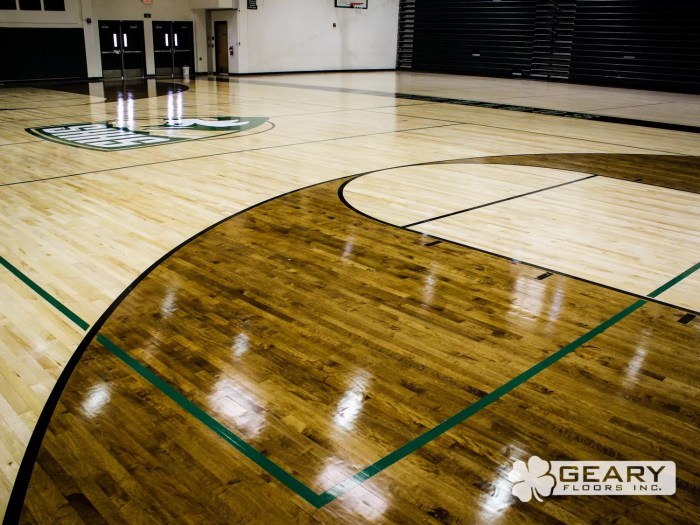 Geary Flooring South Hills Athletic Flooring IMG 2916 1 5 1 - Memahami Lantai Lapangan Bola Basket Desain, Standar, dan Perawatan