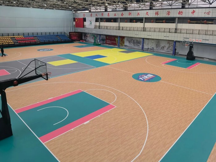 Indoor Basketball Court Flooring Applications 15 - Memahami Lantai Lapangan Basket Indoor
