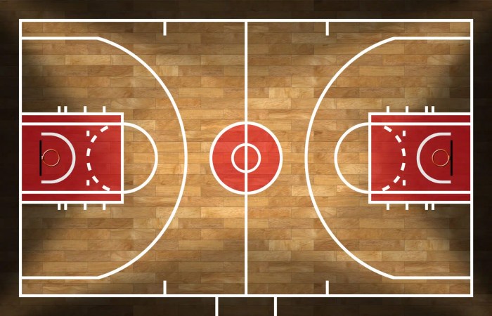 Professional Basketball Court 2048x1317 1 1 - Memahami Parket Lapangan Basket  Dari Material Hingga Desain