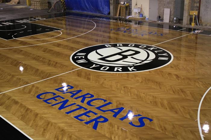 nets court 1 - Lantai Parket Lapangan Basket Teknologi Modern &amp; Pemasangan