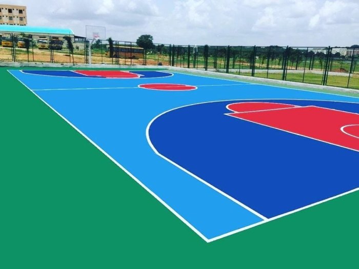 synthetic acrylic basketball flooring 2 1000x1000 1 1 - Paket Layanan Lengkap Lantai Parket Lapangan Basket