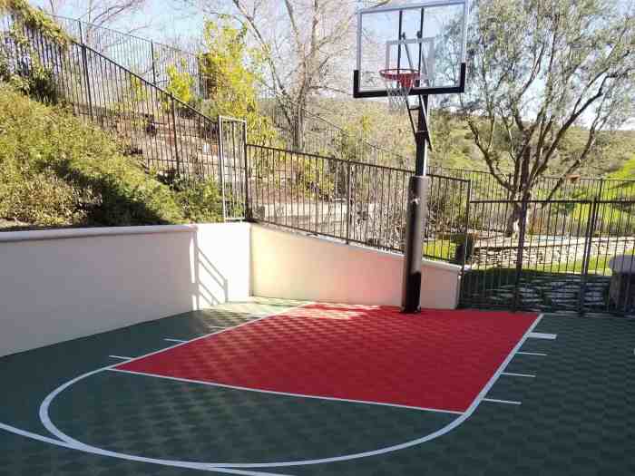outdoor basketball court flooring customer reviews coto de caza california 1 - Lantai Parket Lapangan Basket Inspirasi Proyek Sukses Kota Besar