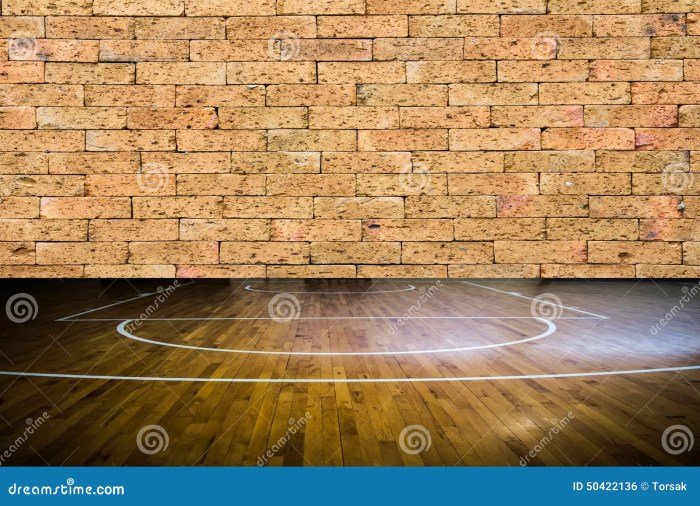 Lantai Lapangan Basket LantaiParket.id Pilihan Terbaik untuk Performa dan Estetika wooden floor basketball court red brick wall texture background 50422136 - Lantai Lapangan Basket LantaiParket.id Pilihan Terbaik untuk Performa dan Estetika